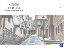 Tablet Screenshot of mycitytbilisi.com